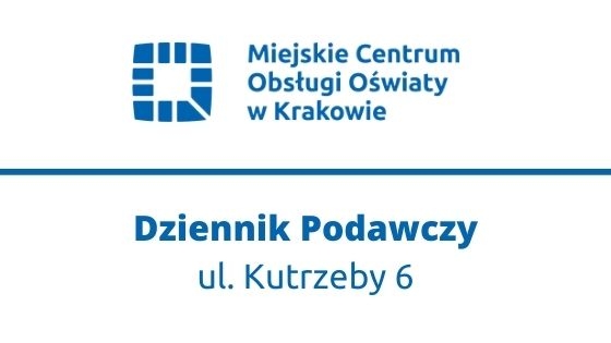 Dziennik Podawczy przy ul. Kutrzeby 6 nieczynny w dniu 23 grudnia 2020 r.